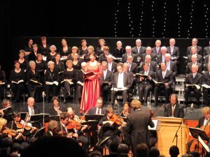 Het concert in Lelystad. foto Stella Maris